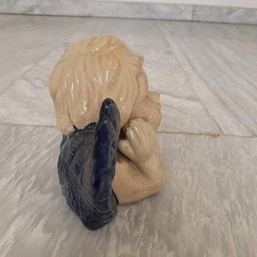 Ceramic angel used