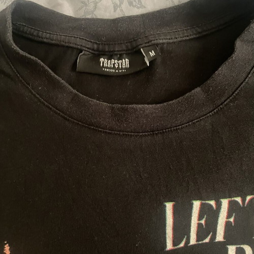 Trapstar Left on Read 2.0 T-shirt used, size M, black