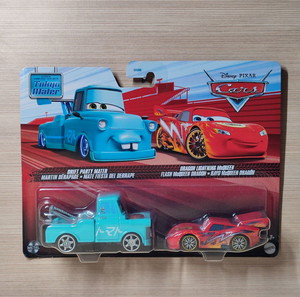 Mattel Disney Pixar Cars Drifty Party Mater & Dragon McQueen Γνήσια Μεταλλικά Αυτοκινητάκια Mcqueen