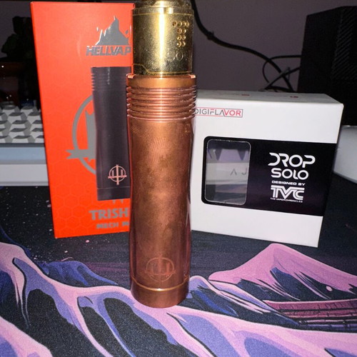 elfbar nachfüll pod läuft aus Vape Mech Mod Bundle Hellvape Trishul V2… - € 60,00