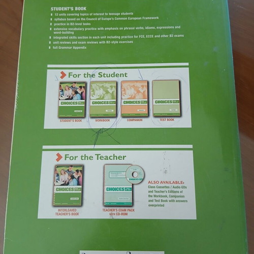 Choices FCE & Other B2-Level Exams Book Used