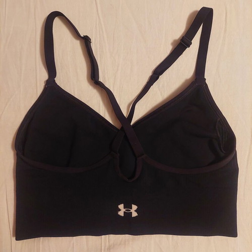 Under Armour black sports top, size XS