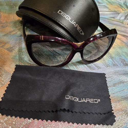 Dsquared2 sunglasses with original case and cleaning cloth