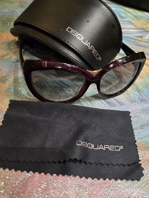 Dsquared2 sunglasses with original case and cleaning cloth