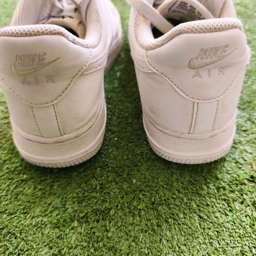 Nike Air Force athletic shoes used, size 38, white leather