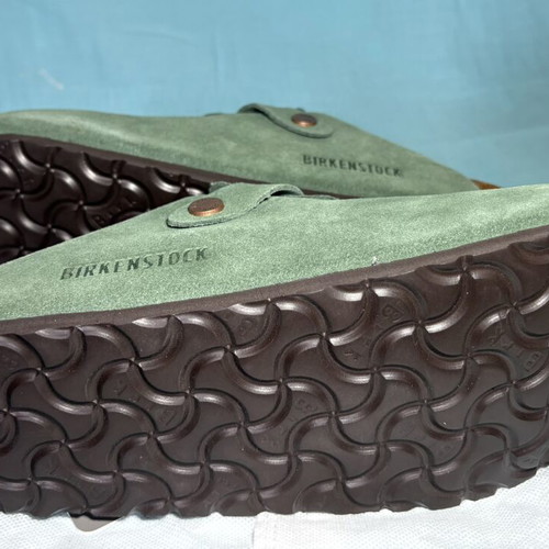 Birkenstock Boston Thyme Suede Clogs like new, size 42