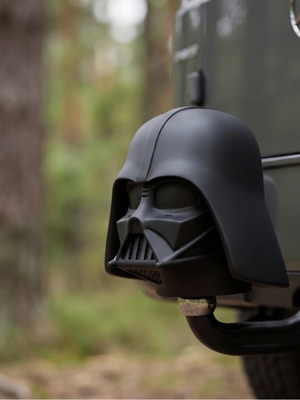 Darth Vader Tow Hitch Cover new, made of PLA plastic