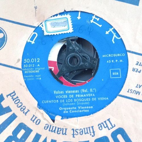 45 RPM vinyl records, pack of 64