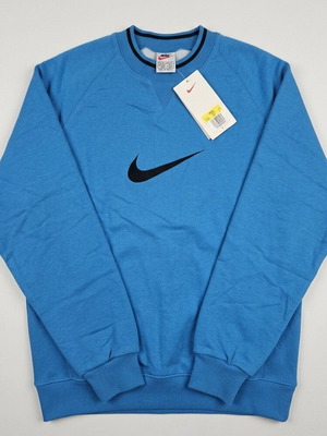 Nike φουτερ 90ς αυθεντικό καινούργιο, μπλε, φαρδιά γραμμή