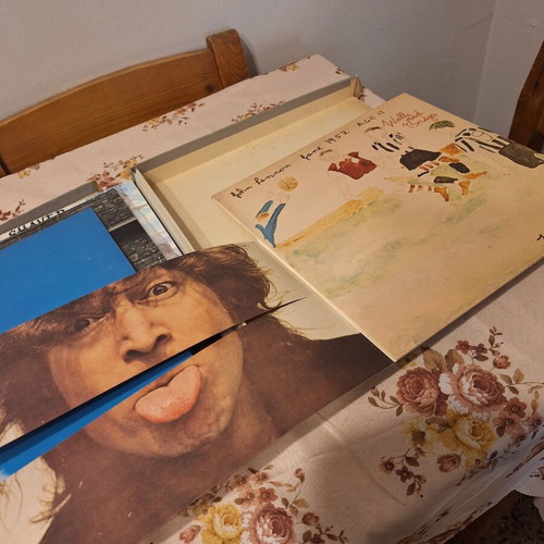 John Lennon Box Set used, 9 vinyl albums collection