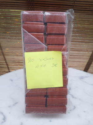 Small packaging boxes pack of 20, copper/brick color, new