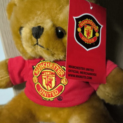 Manchester United authentic teddy bear new