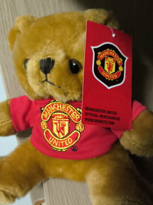 Manchester United authentic teddy bear new