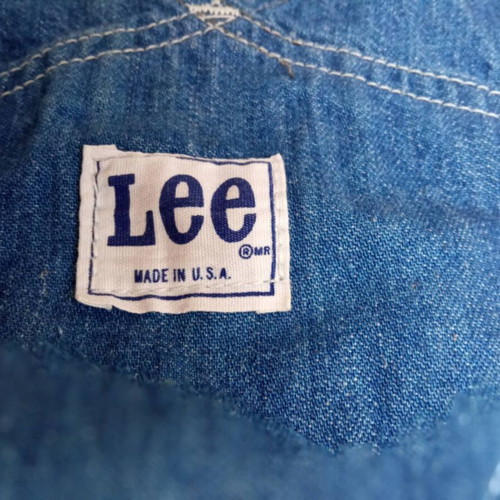 Lee vintage jumpsuit made in USA, blue