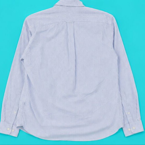 Gap striped long-sleeve shirt like new, size S, purple and white