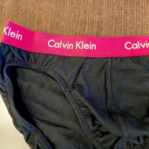 Calvin Klein men's briefs black size S new, pack of 2