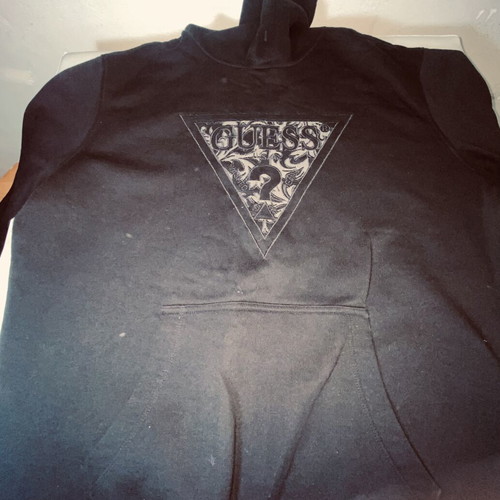 Guess hoodie black medium like new
