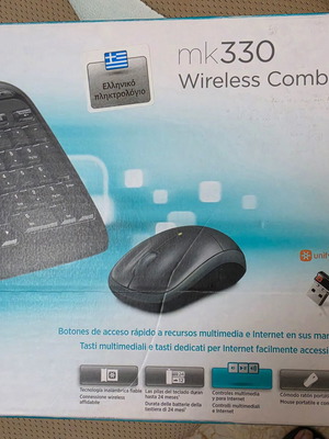 Logitech Wireless Combo MK330 keyboard and mouse new