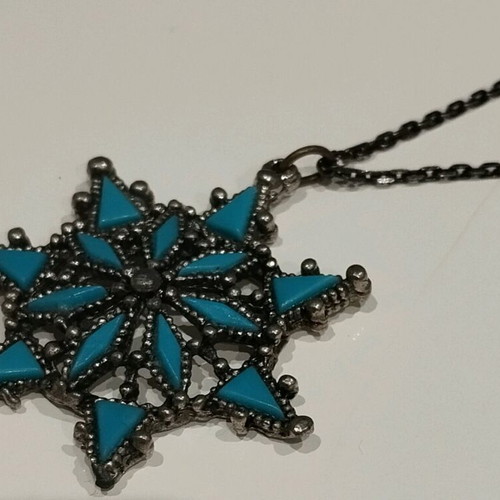 Old necklace pendant used