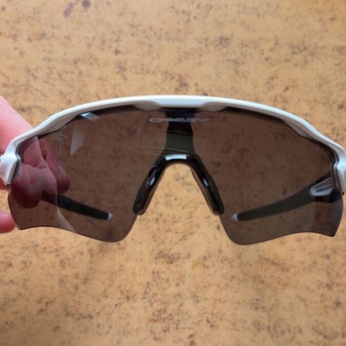 Oakley OO9208 920882 Radar Ev Path sunglasses new, black and white