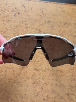 Oakley OO9208 920882 Radar Ev Path sunglasses new, black and white