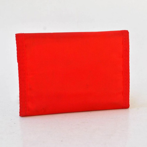 Benetton wallet red with multicolor logo like new