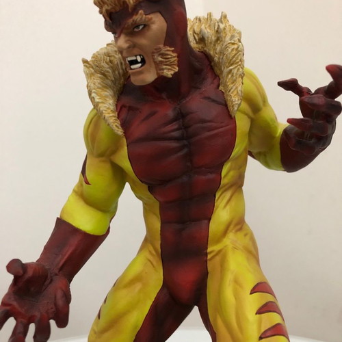 Sabretooth X-Men Jim Lee Statue Modern Era 8 inches new