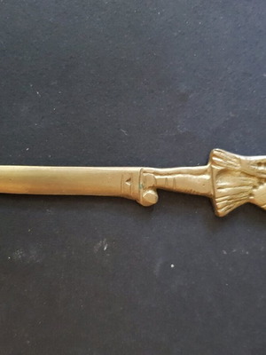 Χαρτοκόπτης μπρούτζινος βιντάτζ σαν καινούργιος