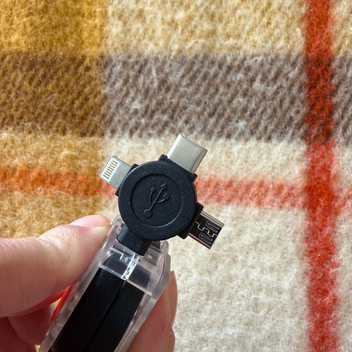 USB cable with various connectors like new