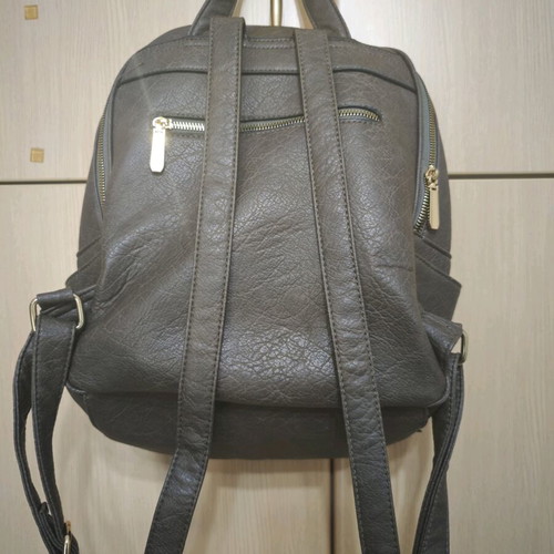 Γυναικείο backpack Privata σαν καινούργιο, γκρι πολύχρωμο