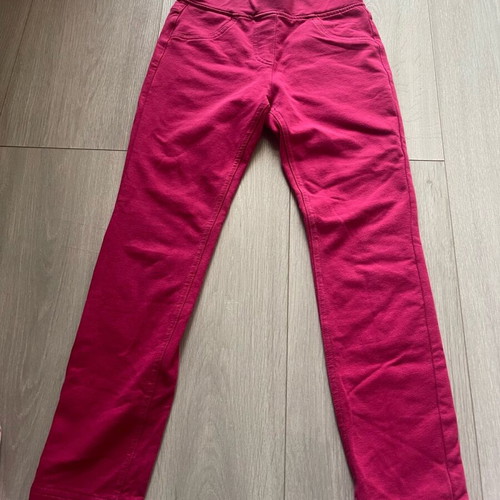 Children's leggings used, pack of 4, age 7-8, multicolored