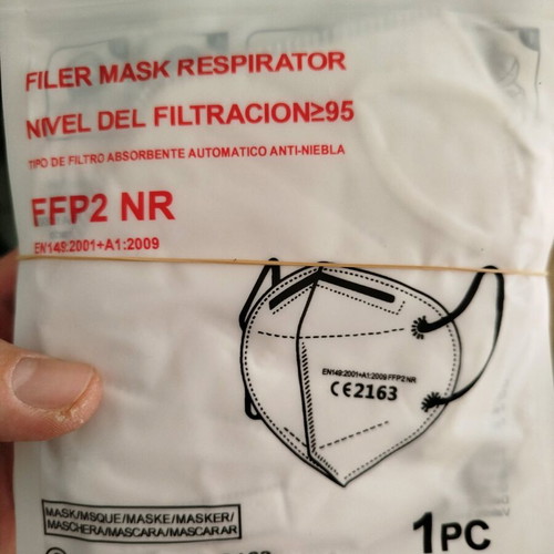 FFP2 adult masks new, pack of 20, sealed