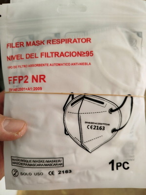 FFP2 adult masks new, pack of 20, sealed