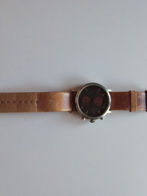 Oozoo watch like new, unisex, brown