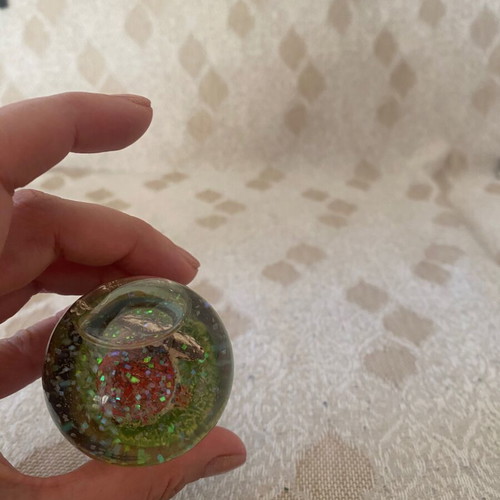 Water ball with windmill used with rhinestones