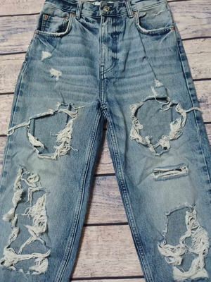 Denim Bershka παντελόνι