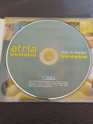 Atria Man in Motion CD EP καινούργιο, synth pop