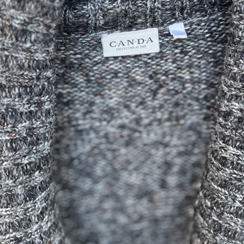 C&A knitted cardigan gray XL