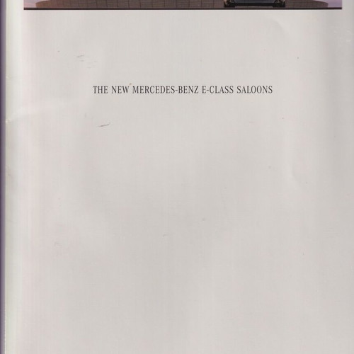 Mercedes-Benz brochure new, 56 pages, 21x29 cm
