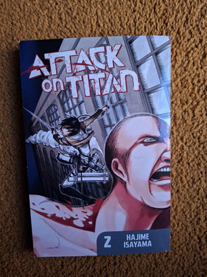 Attack on Titan manga volume 2 by Hajime Isayama