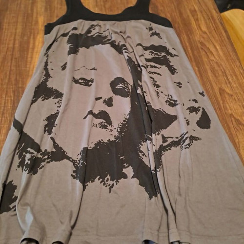 Tshirt dress, grey, size S / 36 / 8