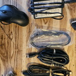 Computer cables and Microsoft wireless headset new