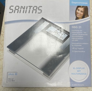 Ζυγαριά Glas-Diagnosewaage SBG 21 Sanitas σφραγισμένο