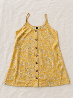 Shein summer dress, yellow, size XL