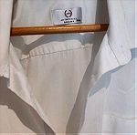  Λευκό αντρικό πουκάμισο κλασσικό xxl