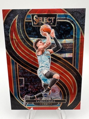 2024-25 Panini Select LaMelo Ball Premier Level Red Scope κάρτα καινούργια