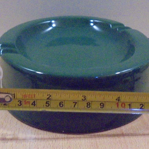 Tuborg beer old promotional ceramic ashtray used