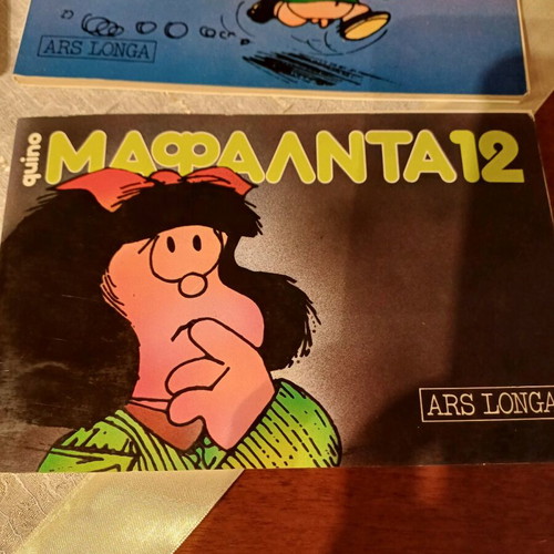 Mafalda comics used, issues 1,3,5,7-12