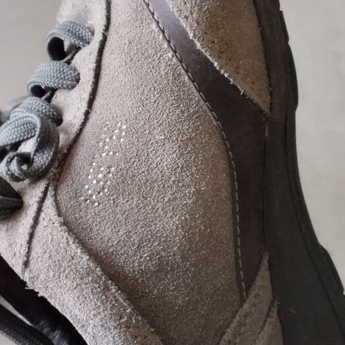 Keys women's leather suede sneakers grey size 36 like new