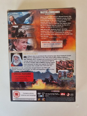 The Essential Collection: Braveheart & Master and Commander DVD pack